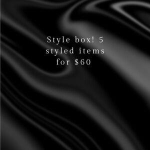 Style box curated to your personal style